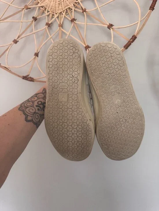 Veja Campo Sneaker Women US 6 EU 37 Extra White Natural Suede Chrome Free Leathe - Picture 6 of 8